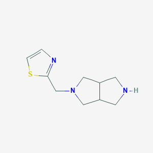 2-((Hexahydropyrrolo[3,4-c]pyrrol-2(1H)-yl)methyl)thiazole