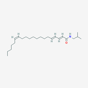 2,4,14-Eicosatrienoic acid isobutylamide
