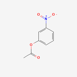 molecular formula C8H7NO4 B1652614 3-Nitrophenyl acetate CAS No. 1523-06-4