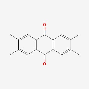 molecular formula C18H16O2 B1652620 2,3,6,7-Tetramethylanthracene-9,10-dione CAS No. 15247-68-4