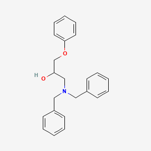 2-Propanol, 1-[bis(phenylmethyl)amino]-3-phenoxy-