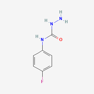 Hydrazinecarboxamide, N-(4-fluorophenyl)-