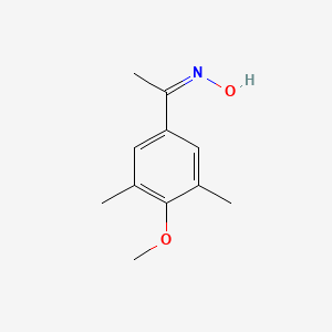 N-[(1Z)-1-(4-Methoxy-3,5-dimethylphenyl)ethylidene]hydroxylamine