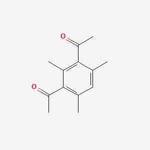 molecular formula C13H16O2 B1652653 1-(3-Acetyl-2,4,6-trimethylphenyl)ethanone CAS No. 15517-57-4