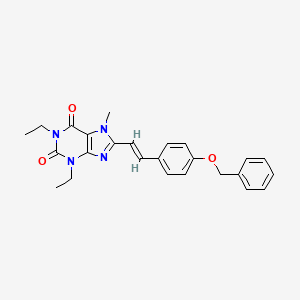 (E)-8-(4-Benzyloxystyryl)-1,3-diethyl-7-methylxanthine