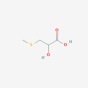 molecular formula C4H8O3S B1652659 2-Hydroxy-3-(methylthio)propanoic acid CAS No. 15592-42-4