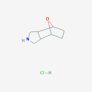 B1652677 (3aR,4S,7R,7aS)-rel-octahydro-4,7-Epoxy-1H-isoindole hydrochloride CAS No. 157182-66-6
