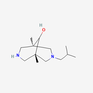 (1R,5S)-3-isobutyl-1,5-dimethyl-3,7-diazabicyclo[3.3.1]nonan-9-ol