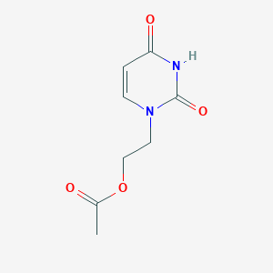 2-(2,4-Dioxopyrimidin-1-yl)ethyl acetate