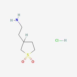 Tetrahydro-3-thiophenethylamine 1,1-dioxide hydrochloride