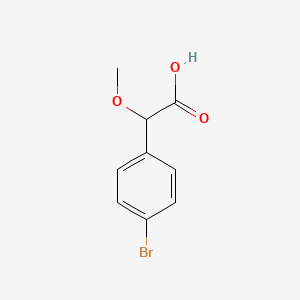 (4-Bromophenyl)(methoxy)acetic acid