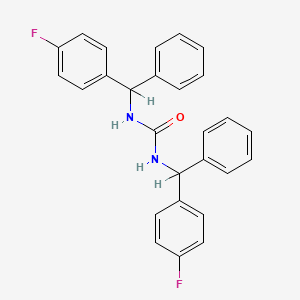 N,N'-Bis((4-fluorophenyl)phenylmethyl)urea