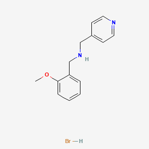 (2-Methoxybenzyl)(4-pyridinylmethyl)amine hydrobromide