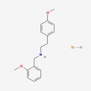 N-(2-methoxybenzyl)-2-(4-methoxyphenyl)ethanamine hydrobromide