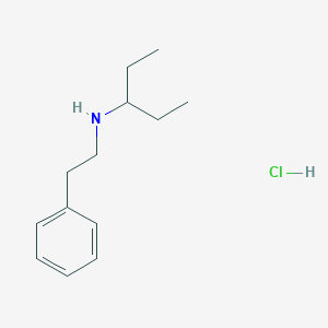 N-(2-Phenylethyl)-3-pentanamine hydrochloride