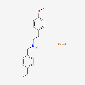 N-(4-ethylbenzyl)-2-(4-methoxyphenyl)ethanamine hydrobromide