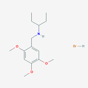 N-(2,4,5-trimethoxybenzyl)-3-pentanamine hydrobromide