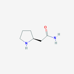 2-[(2s)-Pyrrolidin-2-yl]acetamide