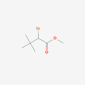 molecular formula C7H13BrO2 B1652954 Methyl 2-bromo-3,3-dimethylbutanoate CAS No. 16495-40-2