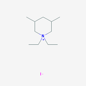 1,1-Diethyl-3,5-dimethylpiperidin-1-ium iodide