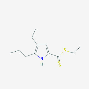 ethyl 4-ethyl-5-propyl-1H-pyrrole-2-carbodithioate