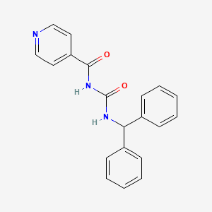N-Benzhydryl-N'-(4-pyridylcarbonyl)urea