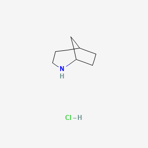 molecular formula C7H14ClN B1653003 2-Azabicyclo[3.2.1]octane hydrochloride CAS No. 16994-01-7