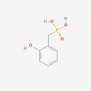 molecular formula C7H9O4P B1653009 (2-Hydroxyphenyl)methylphosphonic acid CAS No. 17045-27-1
