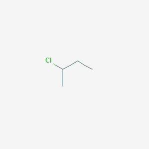 molecular formula C4H9Cl B165301 2-Chlorobutane CAS No. 78-86-4