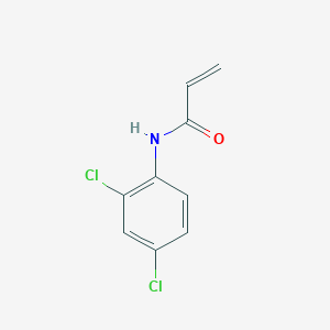 molecular formula C9H7Cl2NO B1653046 N-(2,4-二氯苯基)丙-2-烯酰胺 CAS No. 17090-12-9
