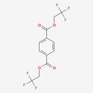molecular formula C12H8F6O4 B1653052 Bis(2,2,2-trifluoroethyl) benzene-1,4-dicarboxylate CAS No. 171117-13-8
