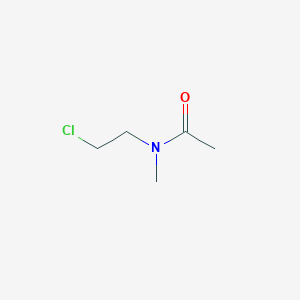 molecular formula C5H10ClNO B1653070 N-(2-Chloroethyl)-N-methylacetamide CAS No. 17225-69-3