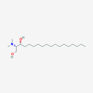 molecular formula C20H43NO2 B1653081 2S-(dimethylamino)-1,3R-octadecanediol CAS No. 17267-46-8