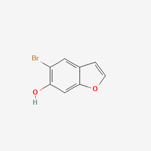 B1653096 5-Bromobenzofuran-6-ol CAS No. 173290-19-2