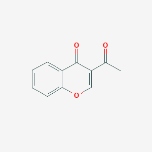 molecular formula C11H8O3 B1653111 3-Acetylchromen-4-one CAS No. 17422-75-2
