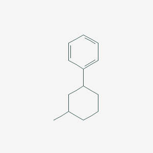 molecular formula C13H18 B1653165 (3-Methylcyclohexyl)benzene CAS No. 17733-69-6