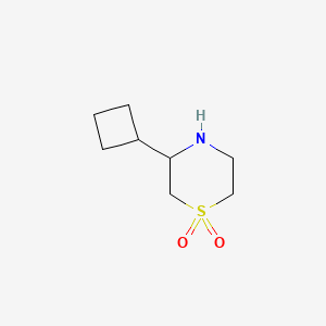 3-Cyclobutyl-1lambda6-thiomorpholine-1,1-dione