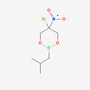 5-Bromo-2-isobutyl-5-nitro-1,3,2-dioxaborinane