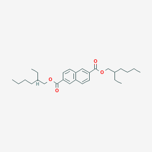 molecular formula C28H40O4 B165338 Bis(2-ethylhexyl) Naphthalene-2,6-dicarboxylate CAS No. 127474-91-3