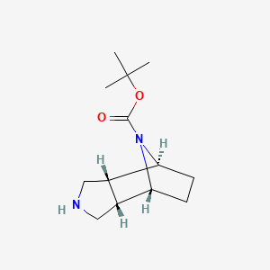 tert-butyl (1R,2S,6R,7S)-4,10-diazatricyclo[5.2.1.02,6]decane-10-carboxylate