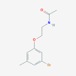 N-[2-(3-Bromo-5-methylphenoxy)ethyl]acetamide