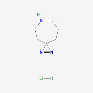 1,2,6-Triazaspiro[2.6]non-1-ene hydrochloride