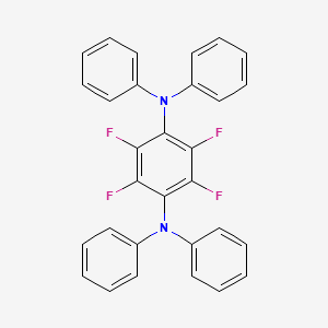 2,3,5,6-tetrafluoro-1-N,1-N,4-N,4-N-tetraphenylbenzene-1,4-diamine