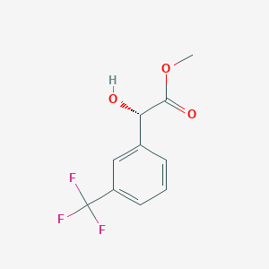 Methyl (2S)-2-hydroxy-2-[3-(trifluoromethyl)phenyl]acetate