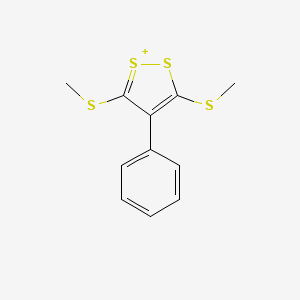 3,5-Bis(methylthio)-4-phenyl-1lambda(4),2-dithiole