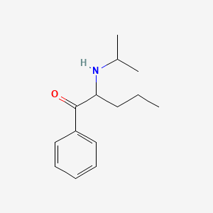 molecular formula C14H21NO B1653427 N-Isopropylpentedrone CAS No. 18296-65-6