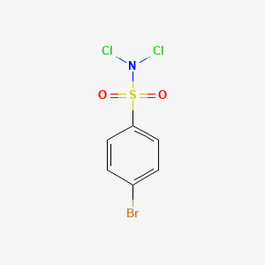 molecular formula C6H4BrCl2NO2S B1653435 4-Bromo-n,n-dichlorobenzenesulfonamide CAS No. 1836-19-7
