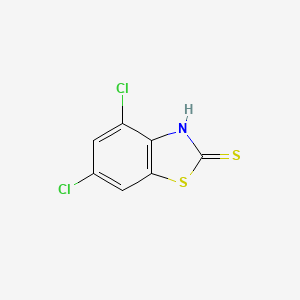 4,6-dichloro-3H-1,3-benzothiazole-2-thione