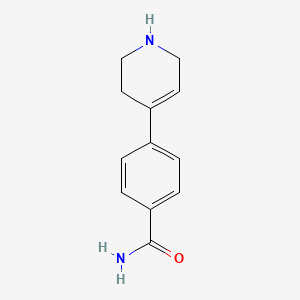 4-(1,2,3,6-Tetrahydropyridin-4-yl)benzamide