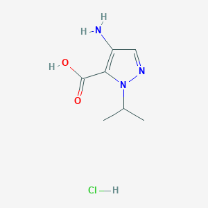 4-Amino-1-isopropyl-1H-pyrazole-5-carboxylic acid hydrochloride